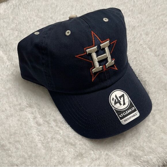47 Other - Houston Astros Hat Cap 47 Franchise Fitted Mens Navy Blue